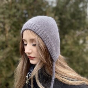 Шапка чепчик жіночий чепець тренд сезону ручна робота